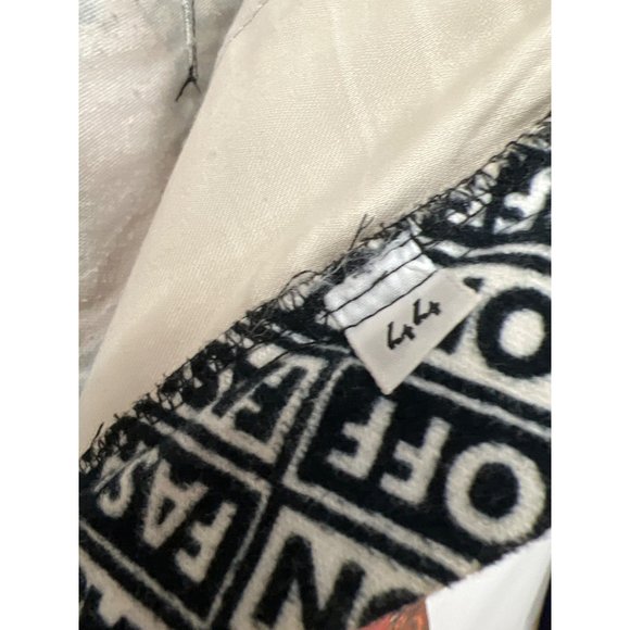 Vintage Moschino Floral Patchwork Pant Trousers Logo Design Pants - Picture 14 of 16